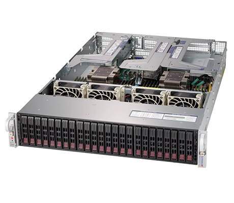 SuperMicro SuperServer 2029UZ-TR4+ side view