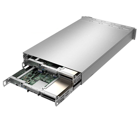 Supermicro 210GP-DNR front of server