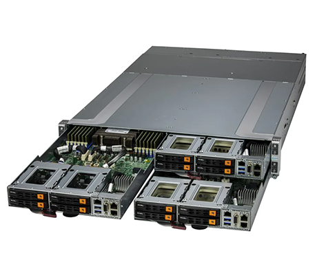 Supermicro 2115GT-HNTF side view