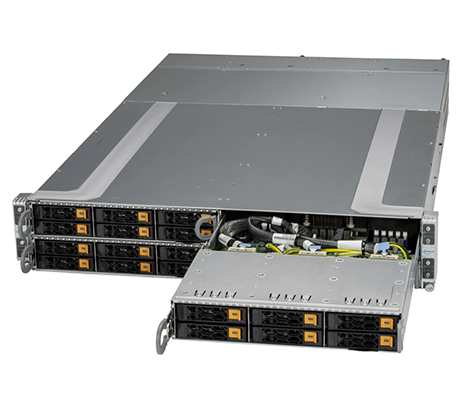 Supermicro 2115GT-HNTR side view