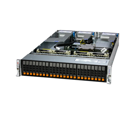 Supermicro Hyper A+ Server 2115HS-TNR side view