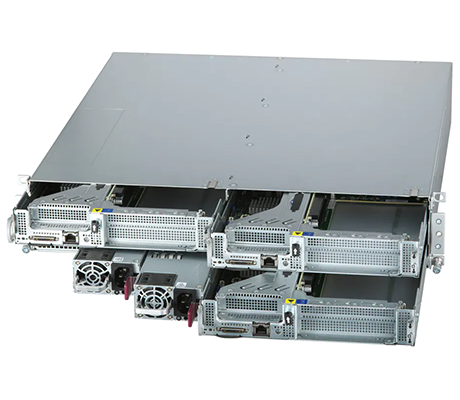 Supermicro 211SE-31A side view