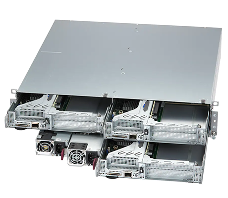 Supermicro 211SE-31DS side view