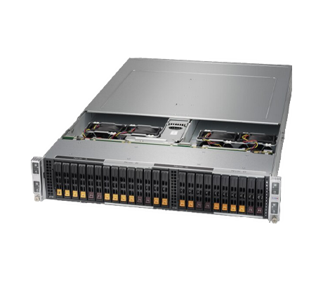 SuperMicro BigTwin A+ SuperServer 2123BT-HNC0R side view