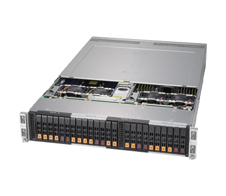 SuperMicro BigTwin A+ SuperServer 2124BT-HNTR side view