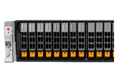 Supermicro Hyper A+ 2125HS-TNR server front drive bays