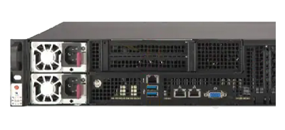 Supermicro IoT SuperServer 212B-FLN2T front detail