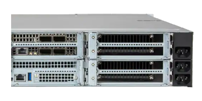 Supermicro IoT SuperServer 212GB-NR rear