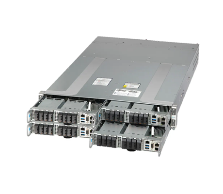 Supermicro GrandTwin SuperServer 212GT-HNF side view