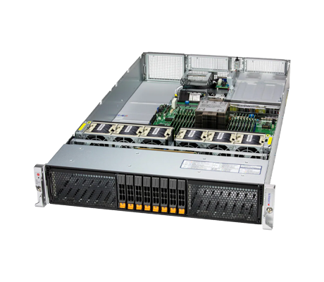 Supermicro 212H-TN side view