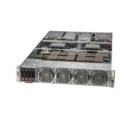 Supermicro GPU SuperServer 220GQ-TNAR+ side view