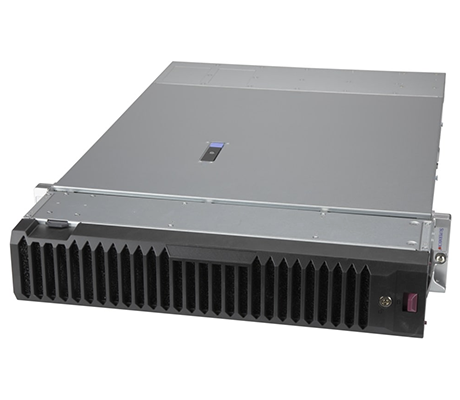 Supermicro 220HE-FTNR-NEBS front of server