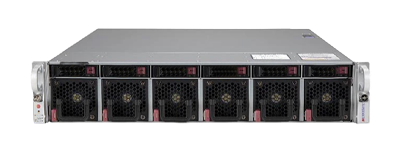 Supermicro SuperServer 220U-MTNR front of system SuperServer 220U-MTNR front