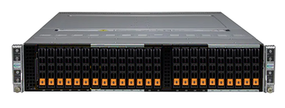 Supermicro SuperServer 221BT-HNC9R front detail