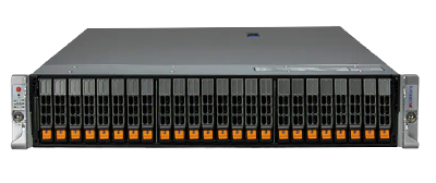 Supermicro SuperServer 221H-TN24R front detail