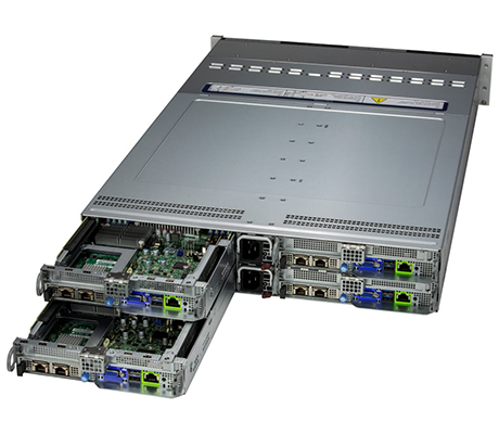 Supermicro 221BT-HNC8R side view