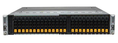 Supermicro SuperServer 221BT-HNTR front detail