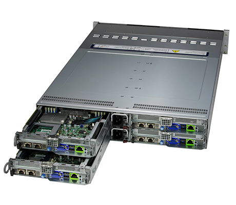 Supermicro 221BT-HNTR side view