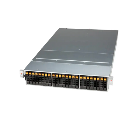 Supermicro Storage SuperServer 221E-DN2R24R side view