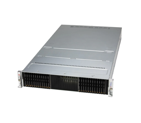 Supermicro Storage SuperServer 221E-NE324R side view