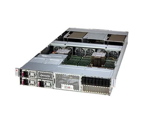 Supermicro GPU SuperServer 221GE-NR side view