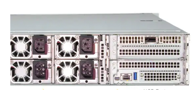 Supermicro GPU SuperServer 221GL-NHIR rear