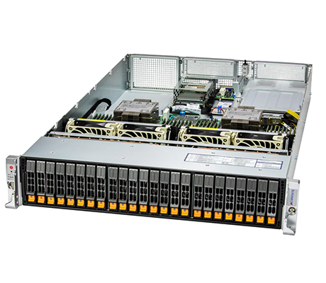 Supermicro 221H-TN24R side view