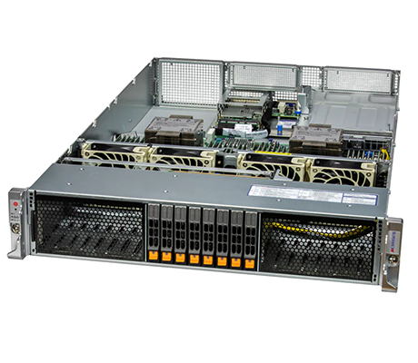 Supermicro 221H-TNR side view