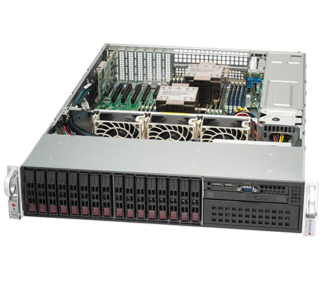 Supermicro 221P-C9R side view