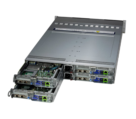 Supermicro 222BT-HER side view