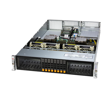 Supermicro 222H-TN side view