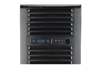 Supermicro Mainstream A+ Server 3014TS-I front detail
