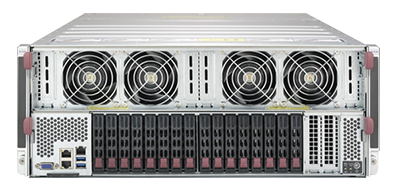 Supermicro 4029GP-TVRT server front