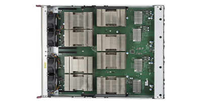 Supermicro SuperServer 4029GP-TVRT GPU top of system SuperServer 4029GP-TVRT GPU top of system