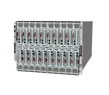 Supermicro SuperBlade 411E-1G enclosure view