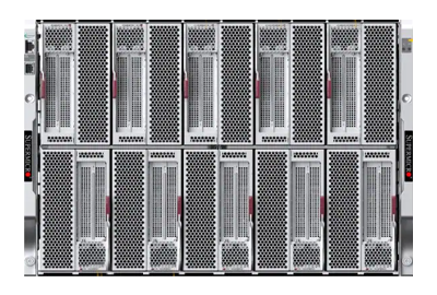 Supermicro 411E-5G front Supermicro SuperBlade 411E-5G front panel