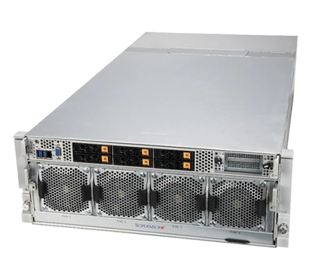 Supermicro 4124GO-NART front of server