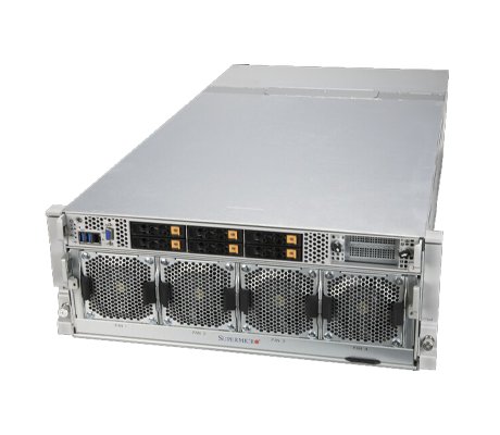 Supermicro GPU SuperServer 420GP-TNAR+-US side view
