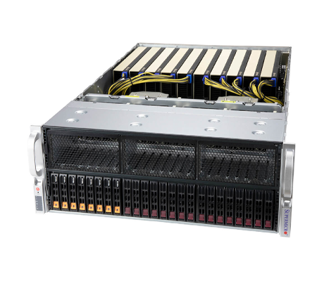 Supermicro GPU SuperServer 420GP-TNR side view