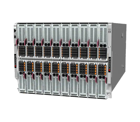 Supermicro SuperBlade 422B-1NE14 side view
