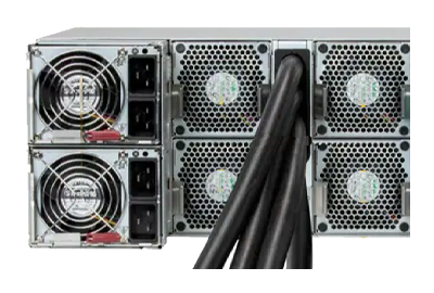 Supermicro 422GS-NBRT-LCC rear view