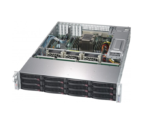 Supermicro SuperStorage 5029P-E1CTR12L side view