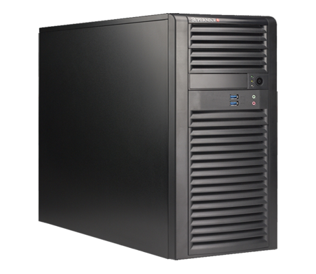 SuperMicro SuperWorkstation 5039A-i side view