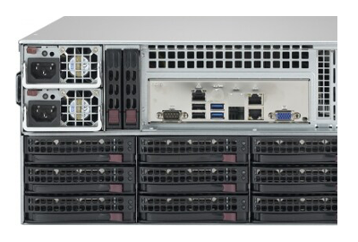 Supermicro 5049P-E1CTR36L rear
