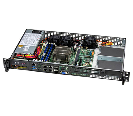 Supermicro 510D-4C-FN6P side view