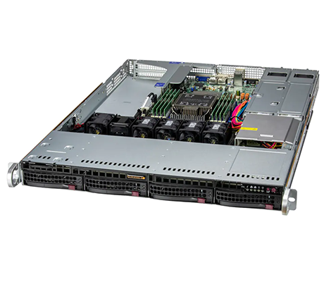 Supermicro 511E-WR side view