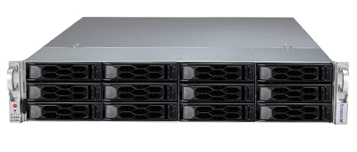 Supermicro SuperServer 521C-NR front detail