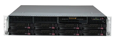 Supermicro SuperServer 521E-WR front detail