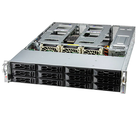 Supermicro 521C-NR side view