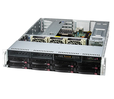 Supermicro 521E-WR side view